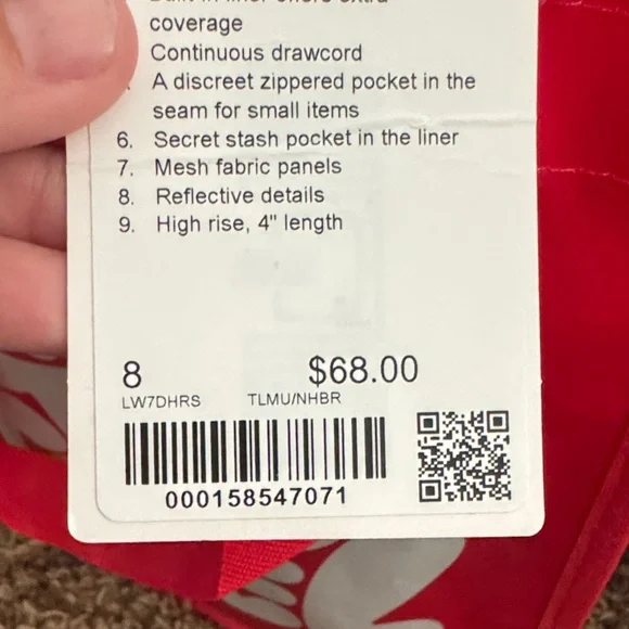 NWT lululemon athletica Leopard Print Athletic Shorts - Picture 6 of 6